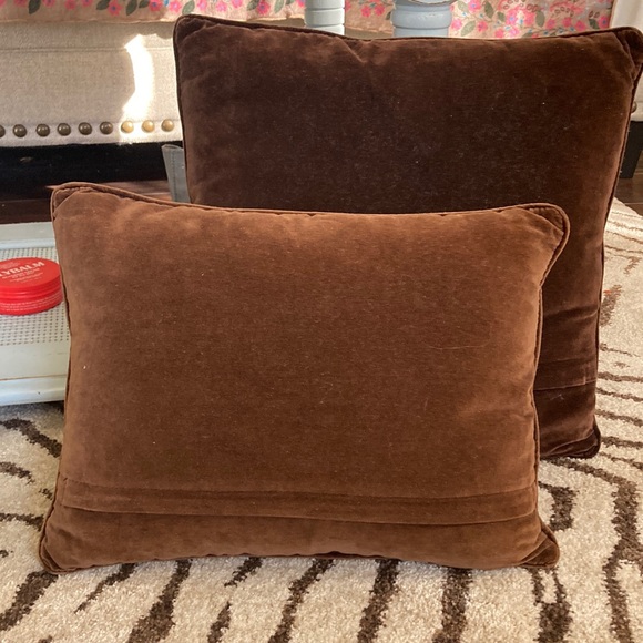 Project!! Fabric and Vintage Needlepoint Pillows!!! - Picture 5 of 5